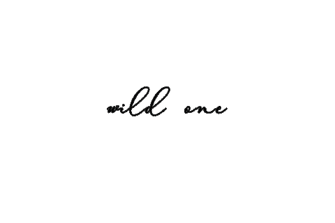 Wild One Fashion Sticker by The Sis Kiss