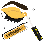 Eyes Glow Sticker by Atomic Makeup