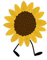 Flower Fall Sticker by Daniela Nachtigall