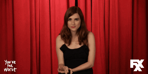 aya cash no GIF by You're The Worst 