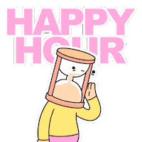 Excited Happy Hour Sticker by doodles