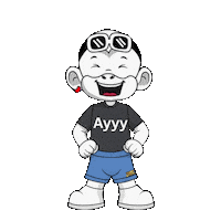 Animated Gif White Monkey Sticker by Zhot
