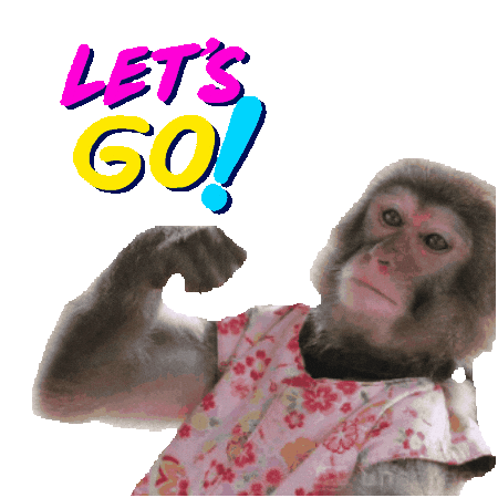 Lets Go Fun Sticker