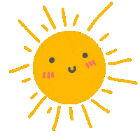 Happy Sunny Day Sticker by Lavi - A Day To Make