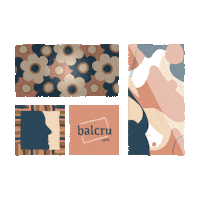 Balcru frame collage deco homedecor Sticker