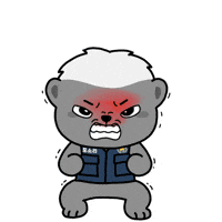 Honeybadger Posco GIF by 포소리