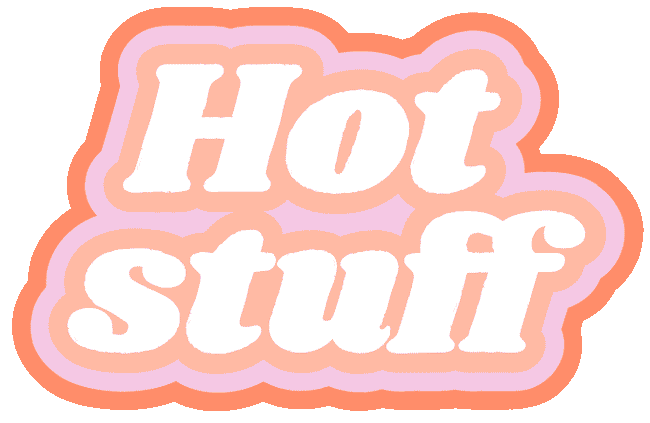 Hot Stuff Wow Sticker by Megan McNulty