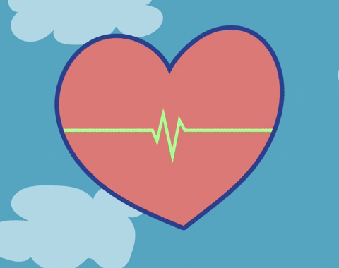 katleehornstein giphygifmaker heart heartbeat monitor GIF