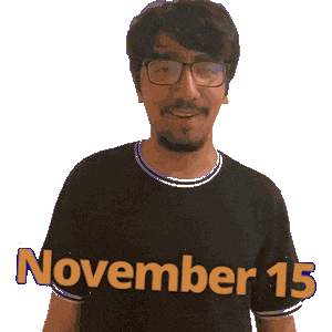 November 15 Sticker