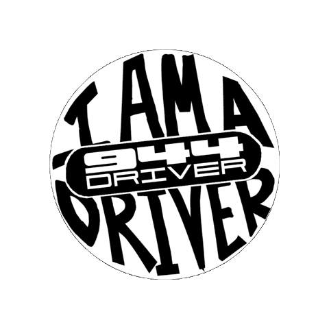 Driver Porsche Sticker