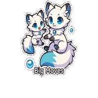 Happy Fox Sticker