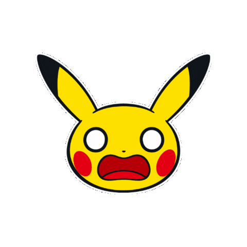 Scared Horror Sticker by Pokémon