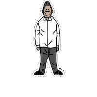 atlashouse ジャンプ ここ kenta アトラスハウス Sticker