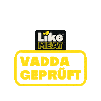 Vegan Meat Sticker by LikeMeat