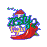 Veganfood Sticker by WAFFL RECORDS