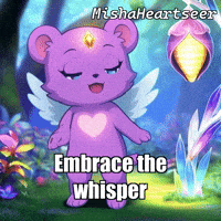 Peace Glow GIF by MishaHeartseer