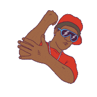 Angry Boys Sticker by Chris Lilley