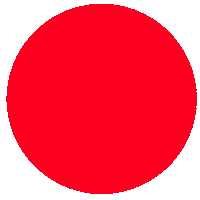 Space Circle Sticker