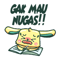 Cry Rabbit Sticker by Milikumi