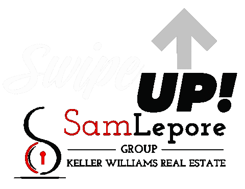 Swipe Up Real Estate Sticker by Sam Lepore