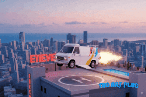 Kanye West Artist GIF by Marcel Katz Dalí / The Art Plug