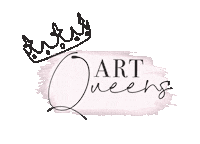 theartqueens woman crown theartqueens art queens Sticker