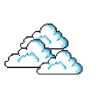 Cloud Sticker by cottononkids
