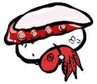 Surprise Sushi Sticker