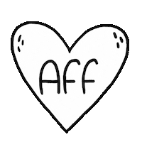 fihve heart corazon coracao aff Sticker
