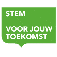 dwarsgroenlinksejongeren verkiezingen stemmen groenlinks dwars Sticker