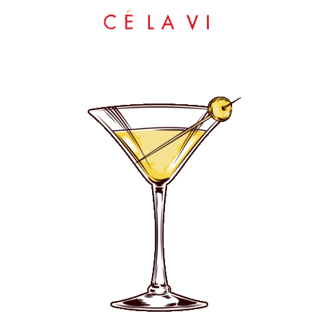 Cake Cocktail Sticker by ce la vi taipei