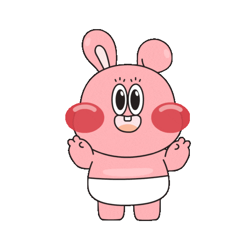 Skincare Rabbit Sticker by antomignon