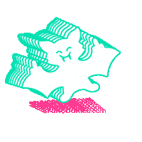 sfuncookies halloween fly bat fridaymood Sticker