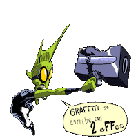 Graffiti Chico Sticker