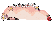 revolve summer flower rock festival Sticker
