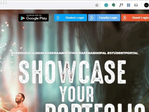 dfordesign giphygifmaker arenaanimationbhopal GIF