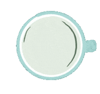 maypop coffee tea latte coffee cup Sticker