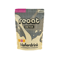 reoat vegan fit detox haferdrink Sticker