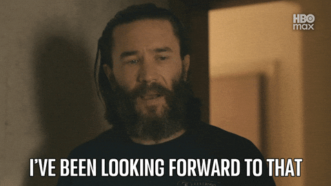 Excited Tom Pelphrey GIF by HBO Max