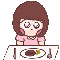 Hungry Sticker