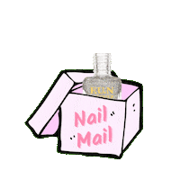 Nail Mail Sticker by F.U.N Lacquer