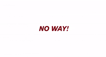 No Way Christmas GIF