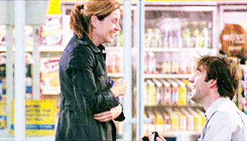 jim and pam GIF