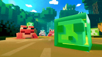 Frog Ribbit GIF by Minecraft