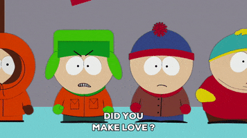 eric cartman love making GIF by South Park
