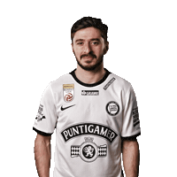 Happy Schwarz-Weiss Sticker by SK Sturm Graz