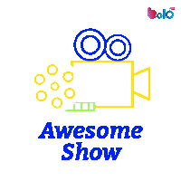 BOLOLIVE show cinema camera reel Sticker