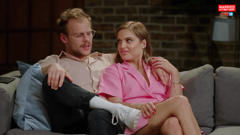 Reality Reaction GIF by Married At First Sight