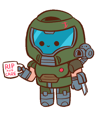 Happy Coffee Sticker by Cat's Cafe Comics