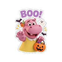 Trick Or Treat Halloween Sticker